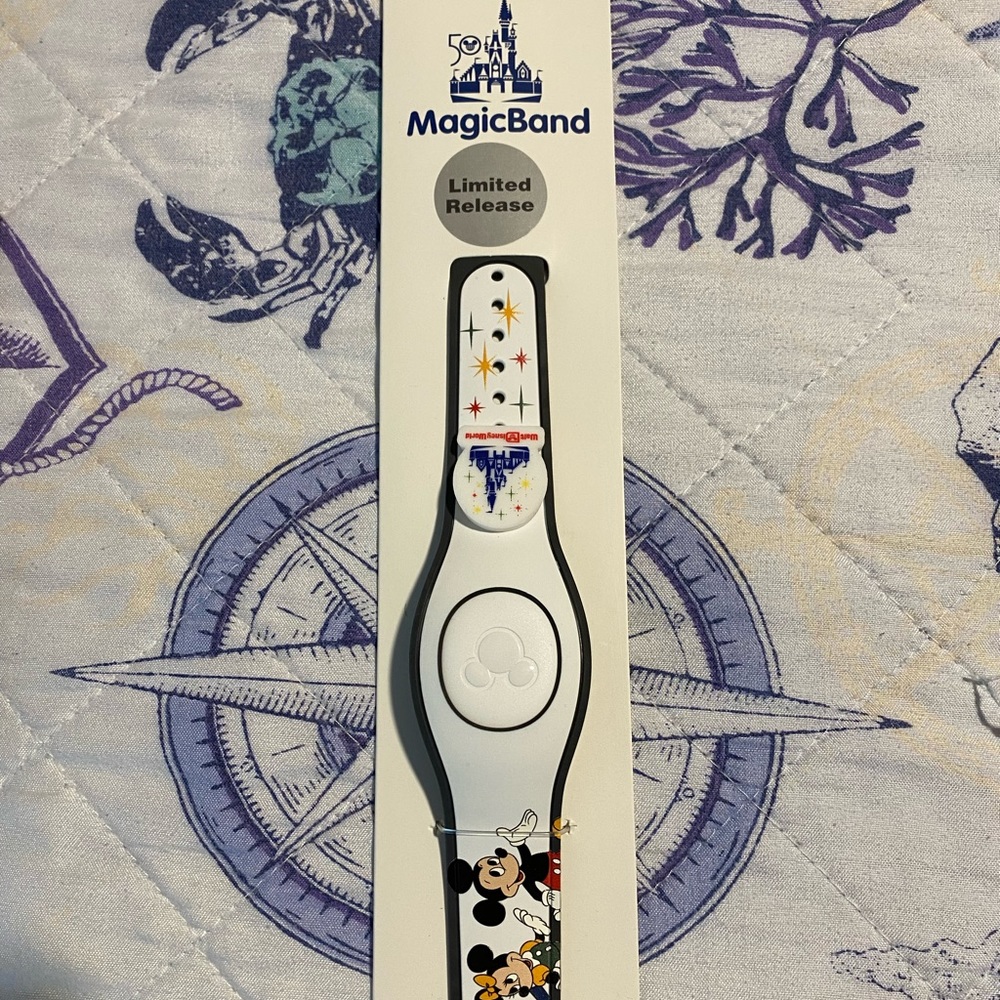 50th Anniversary Disney World Magic Band Gem